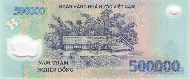 Vietnam p124q 500000 Dong 2021